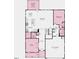 One-story home floor plan featuring a kitchen, gathering room, study, and 2-car garage at 904 Delano Dr, Knightdale, NC 27545