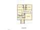 Second floor includes 3 bedrooms, 2 baths, and an office at 95 Mapledale Ct, Benson, NC 27504