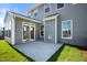 Sunroom with sliding glass doors and patio at 173 Old Cedar Ln, Burlington, NC 27215