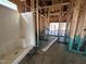 New construction bathroom with a shower at 32 Tanseyleaf Dr, Smithfield, NC 27577