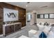 Spacious bonus room with seating area and access to bedroom at 2896 Huxley Way, Apex, NC 27502