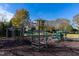 Modern playground with climbing structures for  at 142 Brentfield Loop, Morrisville, NC 27560
