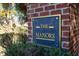 Brick entrance to the Manors community at 142 Brentfield Loop, Morrisville, NC 27560
