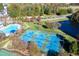 Aerial view of community tennis courts at 142 Brentfield Loop, Morrisville, NC 27560