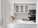 Clean and bright kitchen with stainless steel appliances at 3738 Yorktown Pl, Raleigh, NC 27609