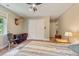 Bedroom with a dresser and wood floors at 415 River Bluff Dr, Dunn, NC 28334