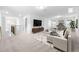 Spacious loft area, perfect for a home office or second living space at 2840 Huxley Way, Apex, NC 27502