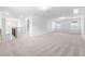Spacious bonus room with carpet and neutral walls at 2884 Huxley Way, Apex, NC 27502