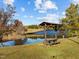 Picnic table under a covered shelter at 138 Ottawa Dr, Louisburg, NC 27549