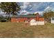 Brick home with backyard, pizza oven, and shed at 1717 Martin Luther King Dr, Rocky Mount, NC 27801