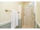 Clean shower stall with glass enclosure at 185 Franklin Ln, Henderson, NC 27537