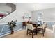 Formal dining room with a table and chairs at 104 Full Moon Ct, Garner, NC 27529