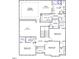 Second floor includes primary bedroom, 3 additional bedrooms and loft at 215 Augusta Pond Way # 156, Raleigh, NC 27603