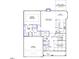 Open floor plan with kitchen, dining, and primary suite at 220 Augusta Pond Way # 126, Raleigh, NC 27603