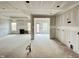 Open concept kitchen with a view of the living room at 1060 Fairhaven Dr # 96, Mebane, NC 27302