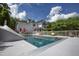 Large pool with a slide and plenty of space for relaxation at 1153 Four Wheel Dr, Wake Forest, NC 27587