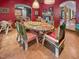 Bright dining room features a whimsical table and chairs set at 1153 Four Wheel Dr, Wake Forest, NC 27587