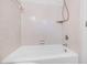 Clean bathroom featuring a bathtub and shower at 1321 Dylan Heath Ct, Raleigh, NC 27608