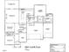 Spacious first floor with an open concept kitchen and large Primary bedroom at 4345 Coldwater Springs Dr, Raleigh, NC 27616