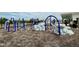 Modern playground equipment for of all ages at 687 Leland Hl Cir, Zebulon, NC 27597