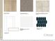 Interior design selections showcasing flooring, countertops, and tile at 160 Blue Butterfly Dr, Angier, NC 27501