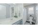 Clean bathroom with a shower and bathtub at 1012 Maple Ridge Ct, Burlington, NC 27217