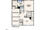 Upper level floor plan with primary suite, two bedrooms, and a loft at 120 Ferry Ct, Rocky Mount, NC 27804