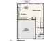 Main level floor plan showcasing kitchen, dining, and great rooms at 120 Ferry Ct, Rocky Mount, NC 27804