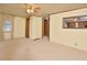 Living room with view into hallway and another room at 124 Jack Bennett Rd, Chapel Hill, NC 27517