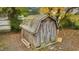Rustic wooden shed in the backyard at 509 Keith St, Knightdale, NC 27545