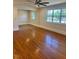 Spacious living room with hardwood floors and natural light at 445 N Dunn St, Angier, NC 27501
