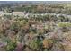 Wide aerial view of neighborhood showing property location at 4505 Laymans Chapel Rd, Durham, NC 27704