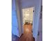 Small bathroom with updated vanity and toilet at 465 N Dunn St, Angier, NC 27501