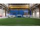 Indoor turf field perfect for soccer and other sports at 1508 Village Hall Ln, Wake Forest, NC 27587