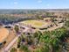 Aerial view of community athletic fields at 4700 River Boat Landing Ct, Raleigh, NC 27604