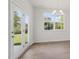 Dining area with hardwood floors, French doors and natural light at 1680 Abberly Pl, Graham, NC 27253