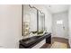 Bright entryway with a console table, mirrors, and stylish decor at 171 Calebs Corner Pl, Spring Lake, NC 28390