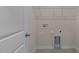 Laundry room with wire shelving and hookups at 2508 Trevana Way, Graham, NC 27253