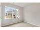 Bedroom with large window and backyard view at 425 Ashley Run, Sanford, NC 27330