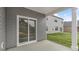 Covered patio and view of backyard at 425 Ashley Run, Sanford, NC 27330