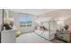 Bright bedroom with large window, plush carpeting, and plenty of natural light at 6433 Alfalfa Ln, Wake Forest, NC 27587