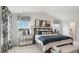 Spacious main bedroom with window seat and ensuite bathroom access at 6433 Alfalfa Ln, Wake Forest, NC 27587