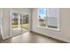 Breakfast nook with sliding glass doors leading to a patio and scenic views at 280 Umstead St, Sanford, NC 27330