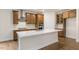 Modern kitchen featuring a large island, stainless steel appliances, and ample cabinetry at 280 Umstead St, Sanford, NC 27330