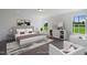 Spacious bedroom with two windows and a view at 8740 Maxine St # 7 Selma, Willow Springs, NC 27592