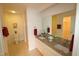 Spacious bathroom with double vanity and granite countertop at 11331 Involute Pl # 100, Raleigh, NC 27617