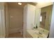 Clean bathroom with a shower/tub combo, toilet and vanity with storage at 11331 Involute Pl # 100, Raleigh, NC 27617