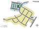 Aerial view of Honeycutt Oaks community showing townhome and single Gathering lots at 19 Sweet Meadow Rd, Angier, NC 27501