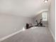 Dedicated exercise room with a stationary bike and weights at 323 W Amber Oak Dr, Selma, NC 27576