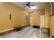 Spacious bonus room with two closets and neutral walls at 318 Rawls Church Rd, Angier, NC 27501